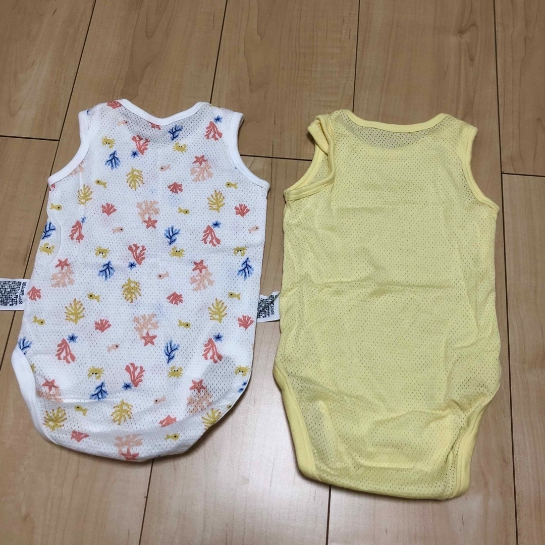 UNIQLO(ユニクロ)の赤ちゃん　肌着　まとめ売り キッズ/ベビー/マタニティのキッズ服女の子用(90cm~)(下着)の商品写真