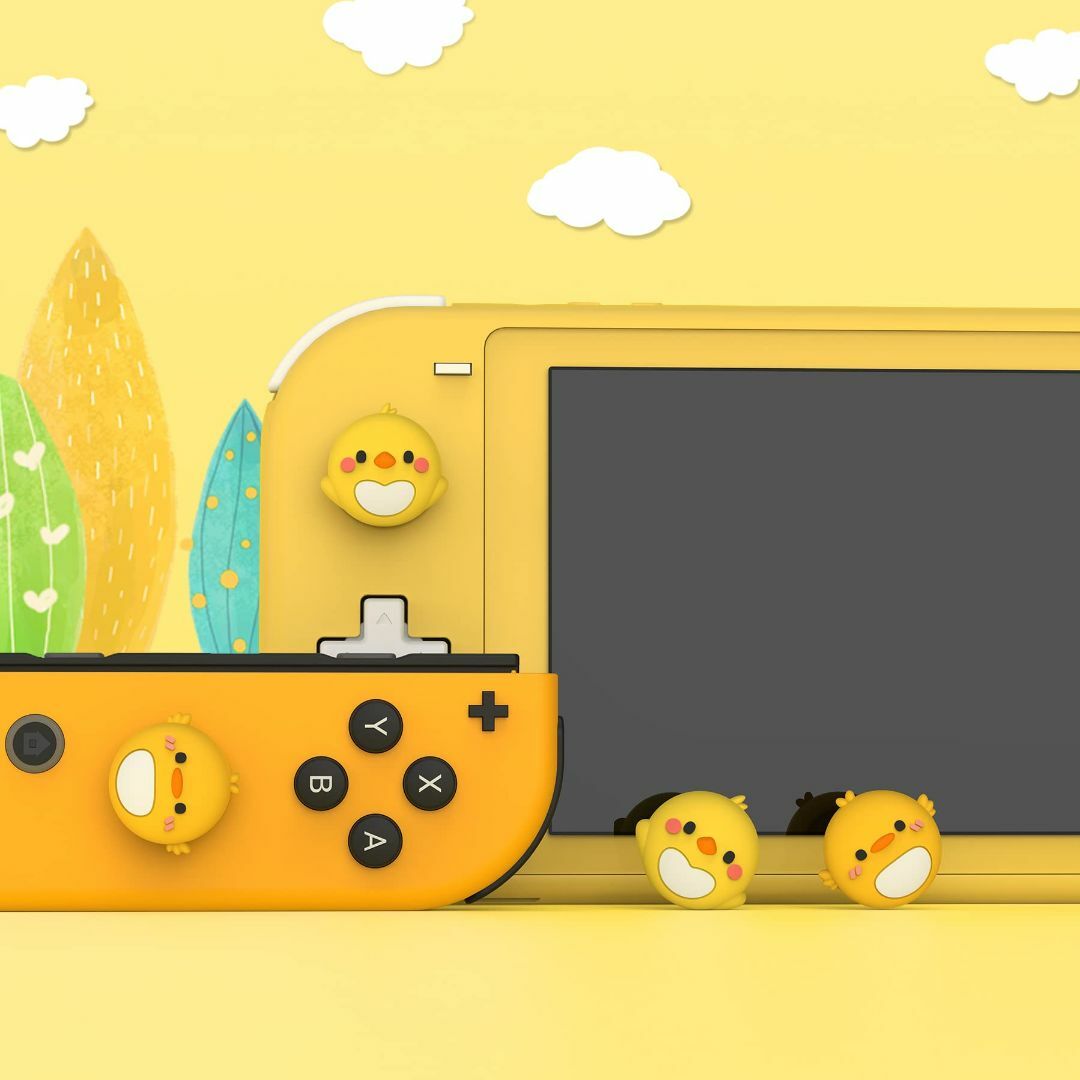 【色:オウム&ひよこ】PlayVital Switchに対応用ジョイスティックキ その他のその他(その他)の商品写真