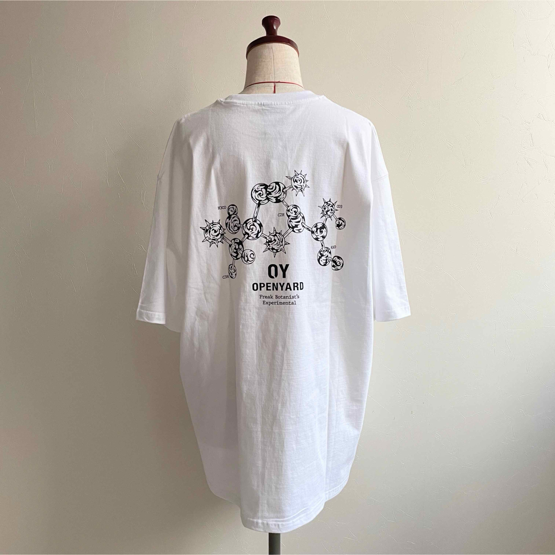 OY(オーワイ)の【OY/オーワイ】韓国 半袖Tシャツ　ホワイト　Lサイズ メンズのトップス(Tシャツ/カットソー(半袖/袖なし))の商品写真