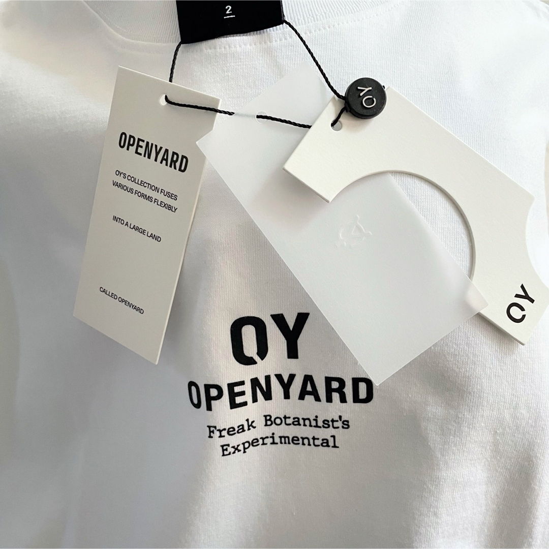 OY(オーワイ)の【OY/オーワイ】韓国 半袖Tシャツ　ホワイト　Lサイズ メンズのトップス(Tシャツ/カットソー(半袖/袖なし))の商品写真
