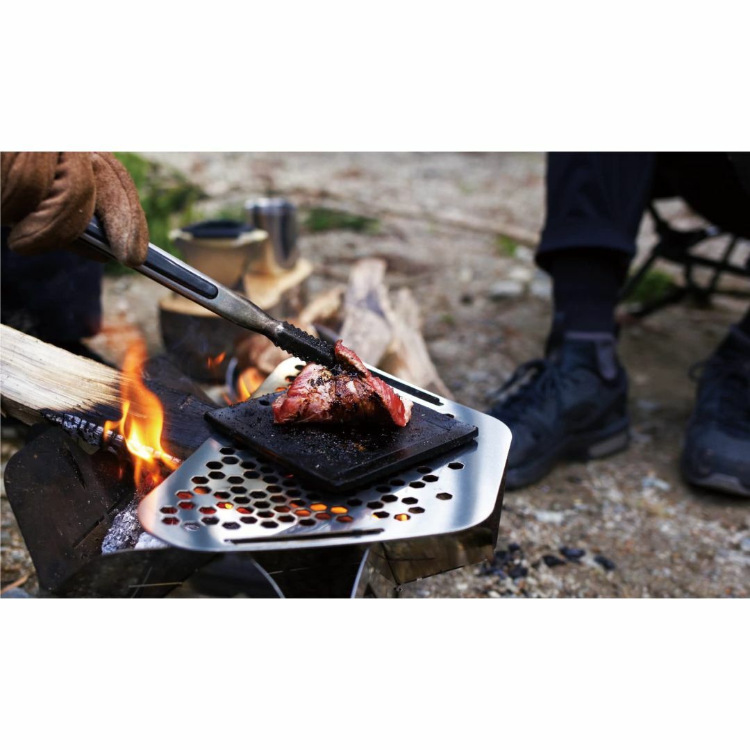 【AUTEC CAMP】TRY AND GRILL トライアングリル A0-11 スポーツ/アウトドアのアウトドア(調理器具)の商品写真