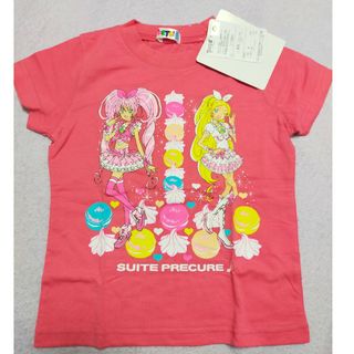 バンダイ(BANDAI)のスイートプリキュア 半袖 Tシャツ110 ピンク 子供服 キッズ  夏 トップス(Tシャツ/カットソー)