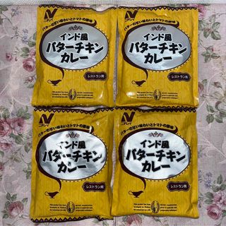 ニチレイ(ニチレイ)のインド風バターチキンカレー　ニチレイ　4袋　まとめ売り(レトルト食品)