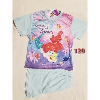 ディズニー(Disney)の新品 120 半袖パジャマ ナイトウェア ルームウェア ディズニー プリンセス(パジャマ)