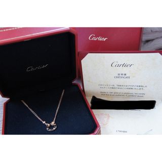 カルティエ(Cartier)のCartier love ダイヤ　ネックレス(ネックレス)