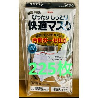 興和　ぴったりしっとり快適マスク ふつうサイズ　225枚(日用品/生活雑貨)