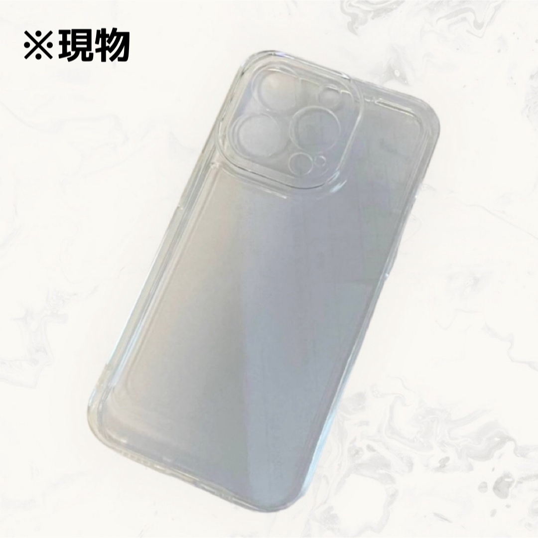 iphone14pro case クリア 透明 シリコン フィルム付き スマホ/家電/カメラのスマホアクセサリー(iPhoneケース)の商品写真