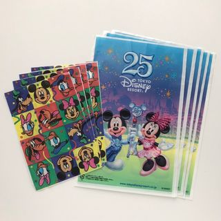 ディズニー(Disney)の東京ディズニーランド　ショップ袋　小わけ袋　ラッピング　レトロ(その他)