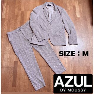 AZUL by moussy - ※プロフ必読【アズール】メンズ テーラードジャケット セットアップ Mサイズ