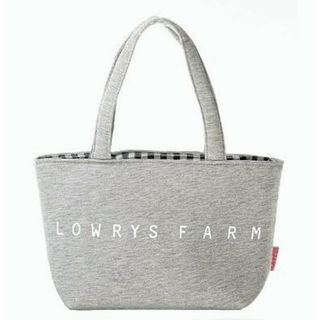 ローリーズファーム(LOWRYS FARM)の新品未開封 ローリーズファーム リバーシブル スウェット トートバッグ 付録(ファッション)