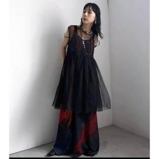 Ameri VINTAGE - ameriアメリ3WAY MARGOT GEL ART DRESS ブラックS