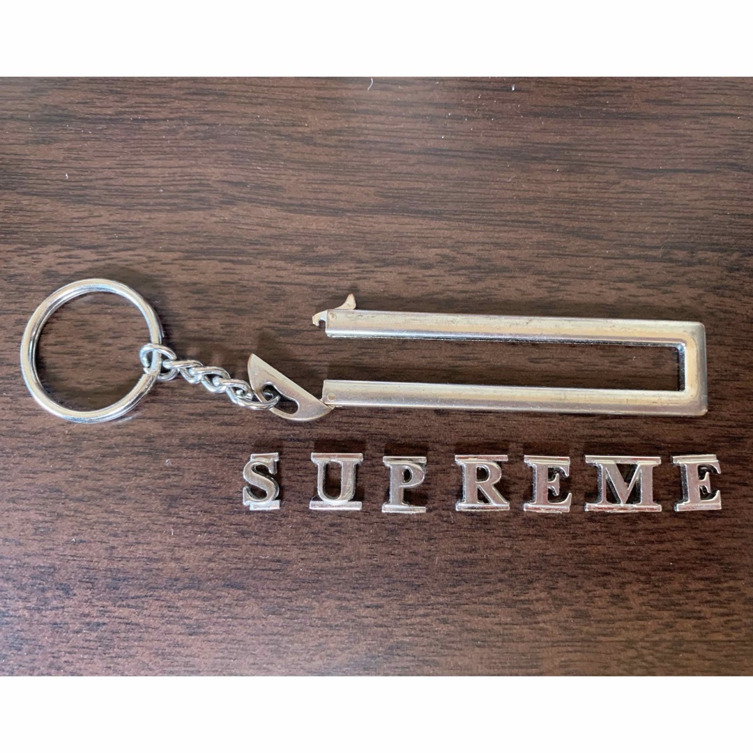 Supreme - シュプリーム スライドキーチェーン シルバーの通販 Supreme - シュプリーム スライドキーチェーン シルバーの通販