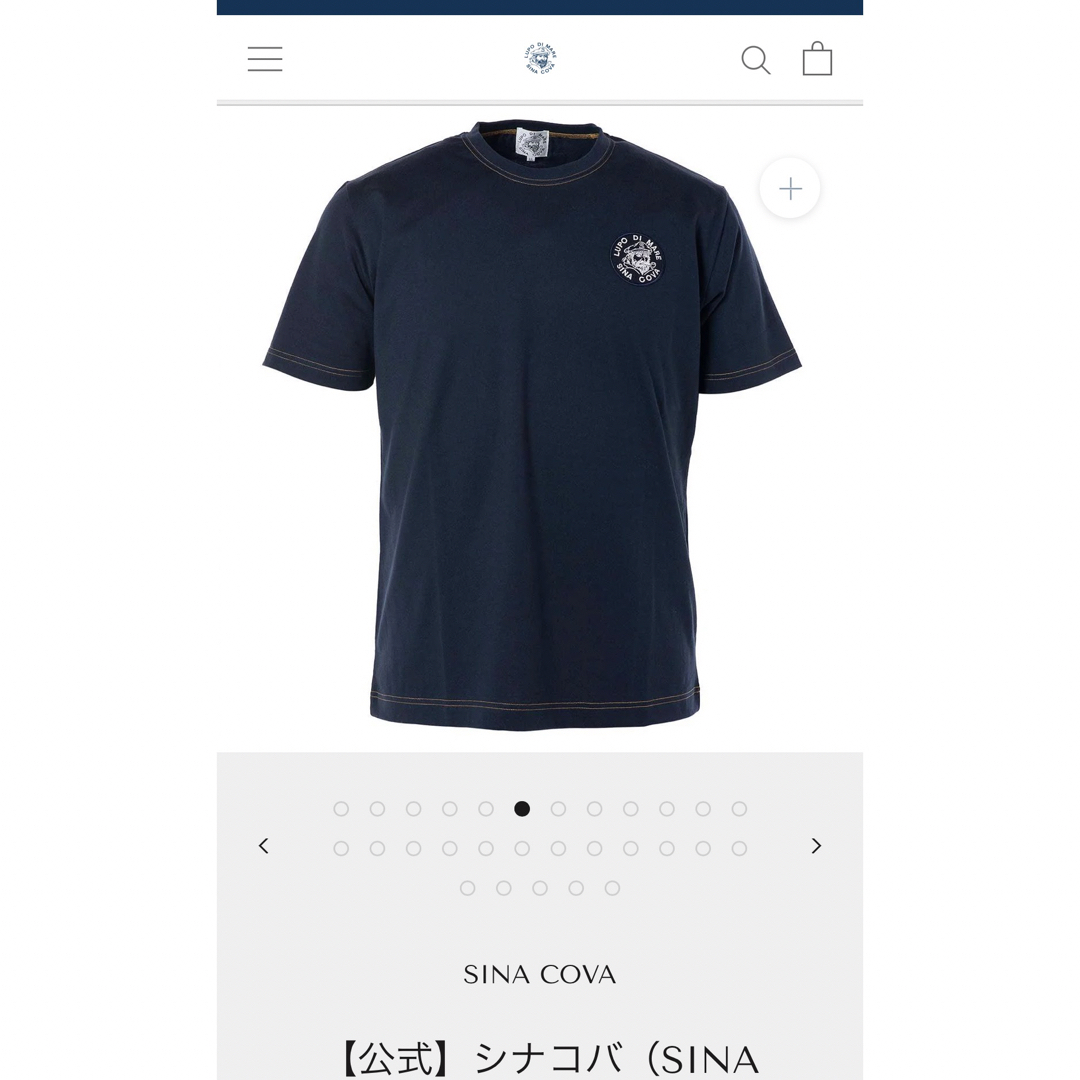 SINACOVA(シナコバ)の【新品未使用】シナコバ（SINA COVA）半袖TシャツL メンズのトップス(Tシャツ/カットソー(半袖/袖なし))の商品写真