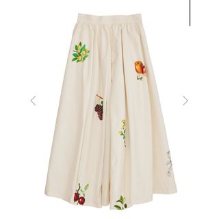 アメリヴィンテージ(Ameri VINTAGE)のAmeri VINTAGE ELEANOR VOLUME TUCK SKIRT(ロングスカート)