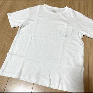 ムジルシリョウヒン(MUJI (無印良品))の無印良品 半袖 Tシャツ ポケT 白色(Tシャツ/カットソー(半袖/袖なし))