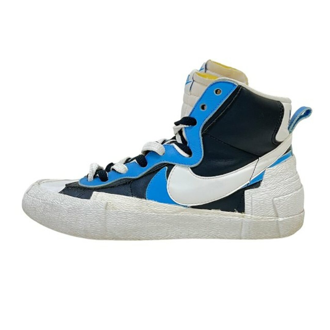 NIKE(ナイキ)のNIKE sacai  BLAZER MID BLACK / BLUE メンズの靴/シューズ(スニーカー)の商品写真