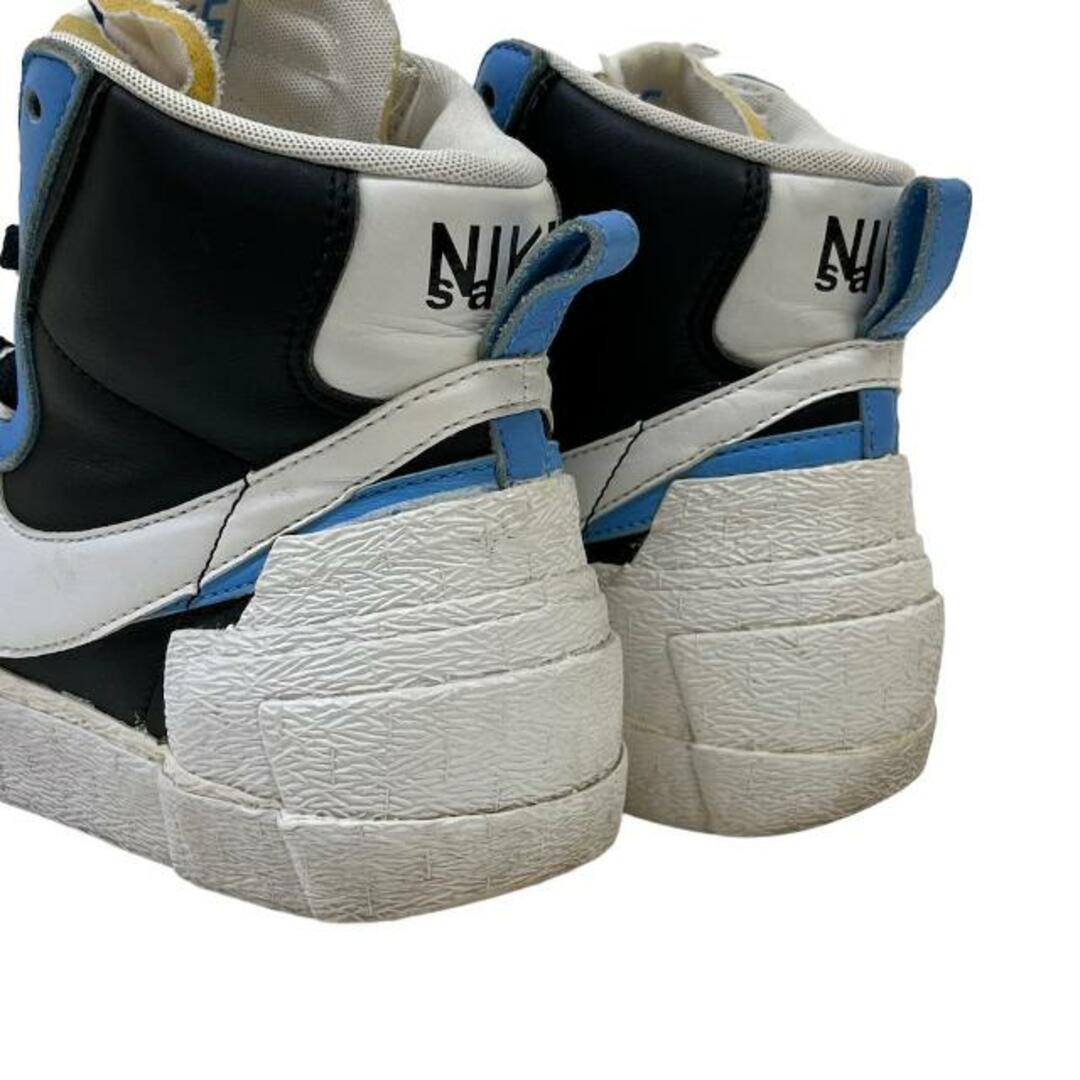 NIKE(ナイキ)のNIKE sacai  BLAZER MID BLACK / BLUE メンズの靴/シューズ(スニーカー)の商品写真