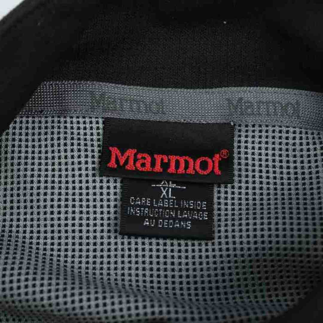 MARMOT(マーモット)のマーモット 長袖Ｔシャツ トップス カットソー スポーツウエア アウトドア メンズ XLサイズ ブラック MARMOT メンズのトップス(Tシャツ/カットソー(七分/長袖))の商品写真