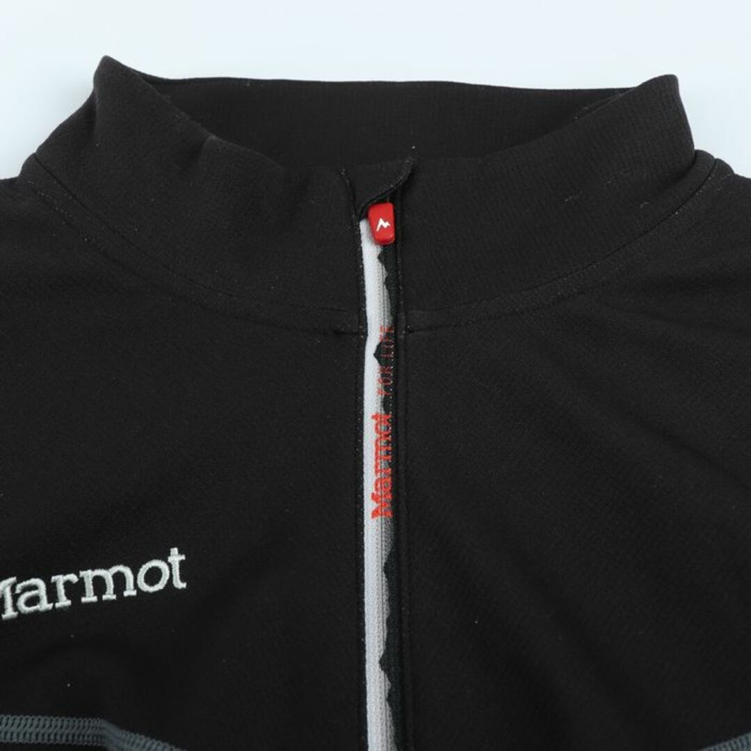 MARMOT(マーモット)のマーモット 長袖Ｔシャツ トップス カットソー スポーツウエア アウトドア メンズ XLサイズ ブラック MARMOT メンズのトップス(Tシャツ/カットソー(七分/長袖))の商品写真