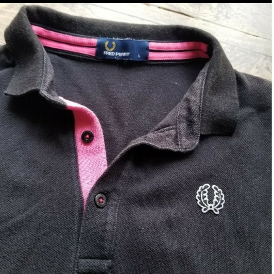 FRED PERRY(フレッドペリー)の【フレッドペリー】メンズポロシャツ L メンズのトップス(ポロシャツ)の商品写真