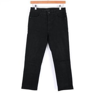 ユニクロ(UNIQLO)のユニクロ デニムパンツ スリム ストレート ジーンズ UNIQLO JEANS レディース 26(66)サイズ ブラック UNIQLO(デニム/ジーンズ)