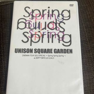 ユニゾンスクエアガーデン(UNISON SQUARE GARDEN)のUNISON　SQUARE　GARDEN　ONEMAN　TOUR　2012　SP(ミュージック)