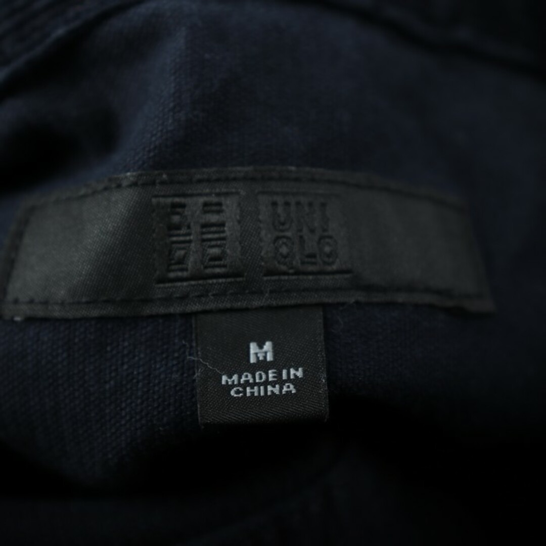 UNIQLO(ユニクロ)のユニクロ デニムジャケット ブルゾン アウター ジーンズ メンズ Mサイズ ネイビー UNIQLO メンズのジャケット/アウター(Gジャン/デニムジャケット)の商品写真
