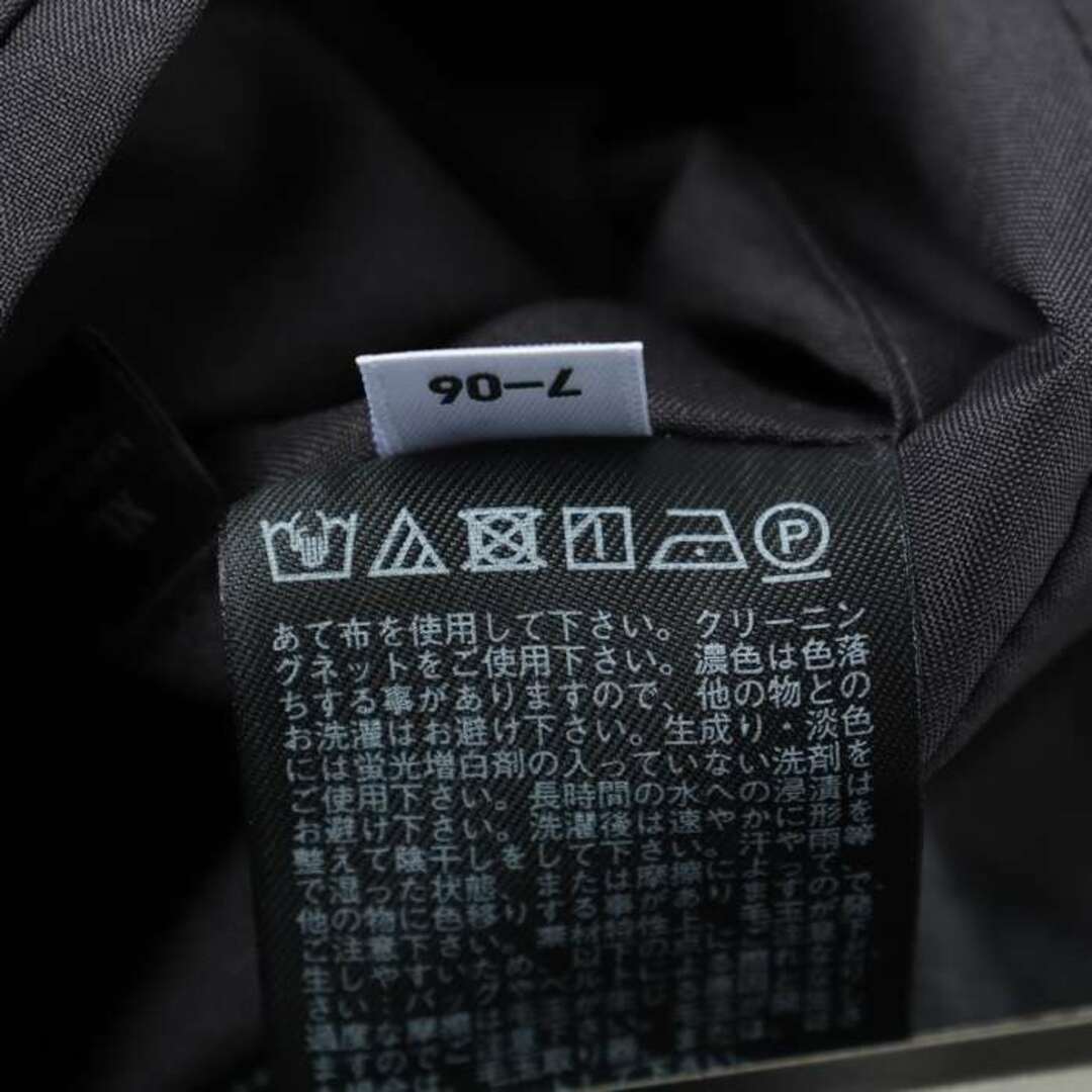 UNIQLO(ユニクロ)のユニクロ テーラードジャケット アウター スーツ チェック柄 メンズ XLサイズ ブラック UNIQLO メンズのジャケット/アウター(テーラードジャケット)の商品写真