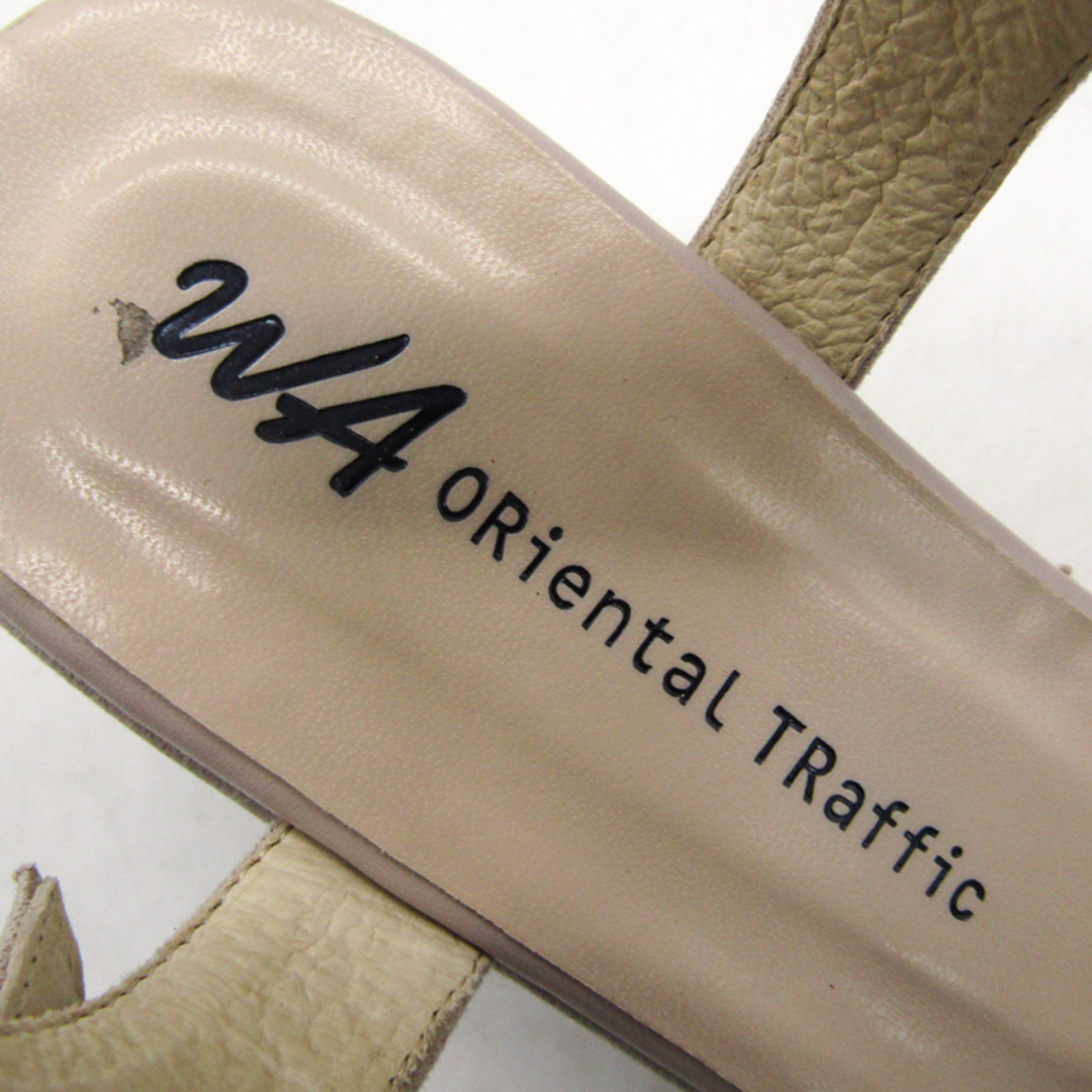 オリエンタルトラフィック サンダル チャンキーヒール ブランド 靴 シューズ レディース 24.5サイズ グレー ORiental Traffic レディースの靴/シューズ(ハイヒール/パンプス)の商品写真