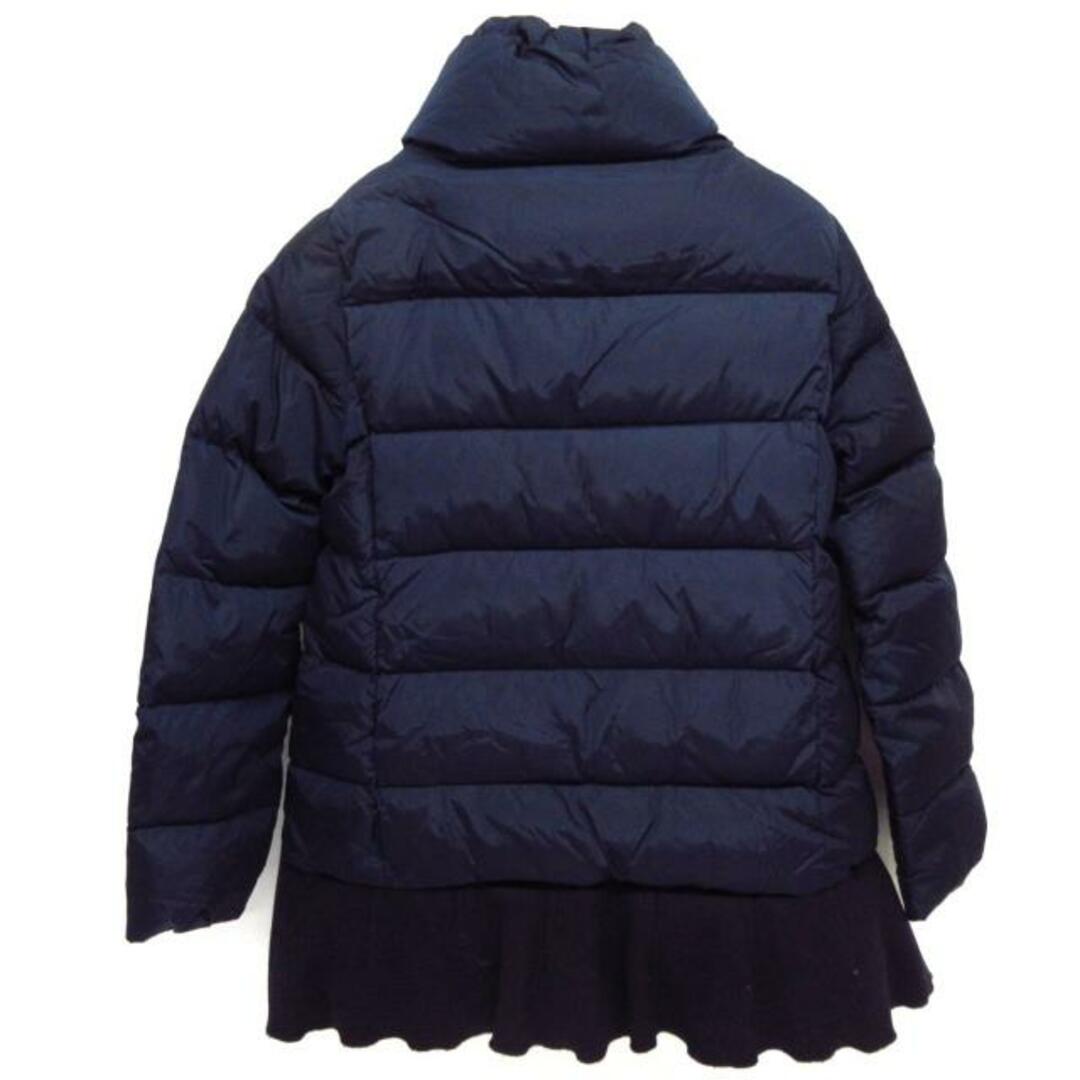 MONCLER(モンクレール)のMONCLER(モンクレール) ダウンコート サイズ0 XS レディース VIBURNM(ヴィバーナム) ネイビー レディースのジャケット/アウター(ダウンコート)の商品写真