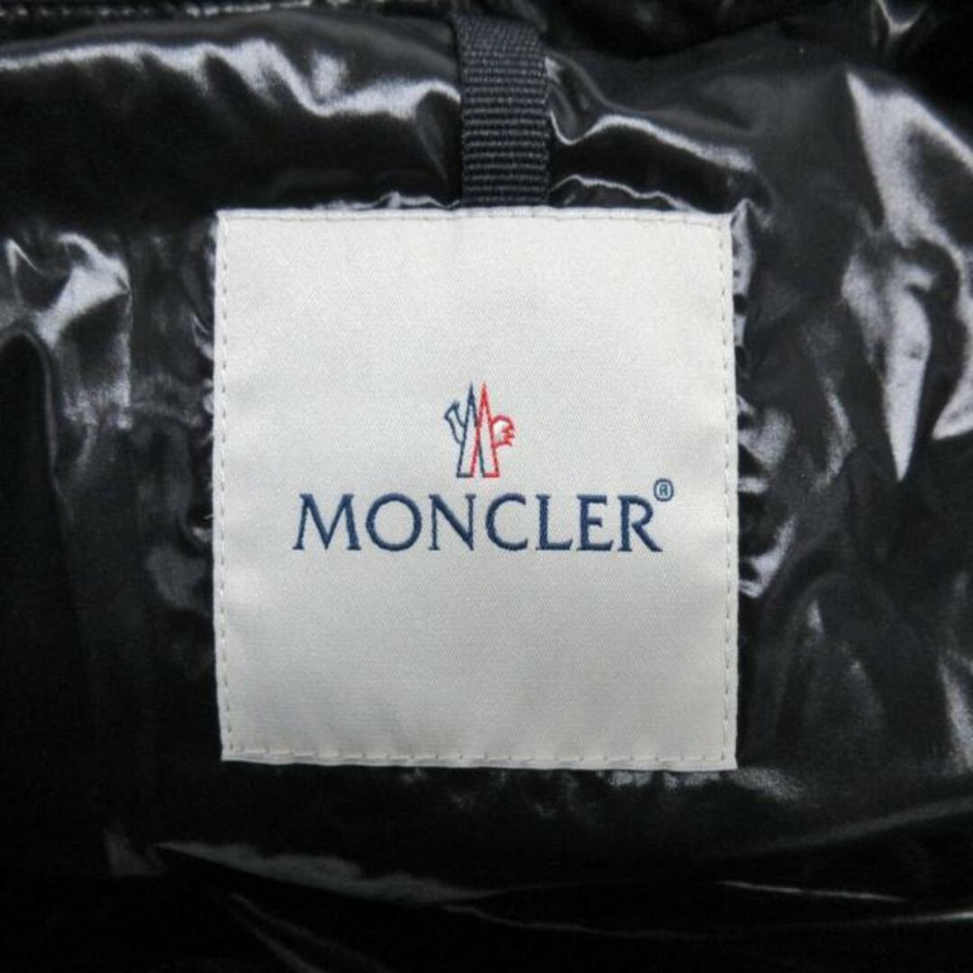 MONCLER(モンクレール)のMONCLER(モンクレール) ダウンコート サイズ0 XS レディース美品  - 920-093-49352-00 黒 長袖/冬 レディースのジャケット/アウター(ダウンコート)の商品写真