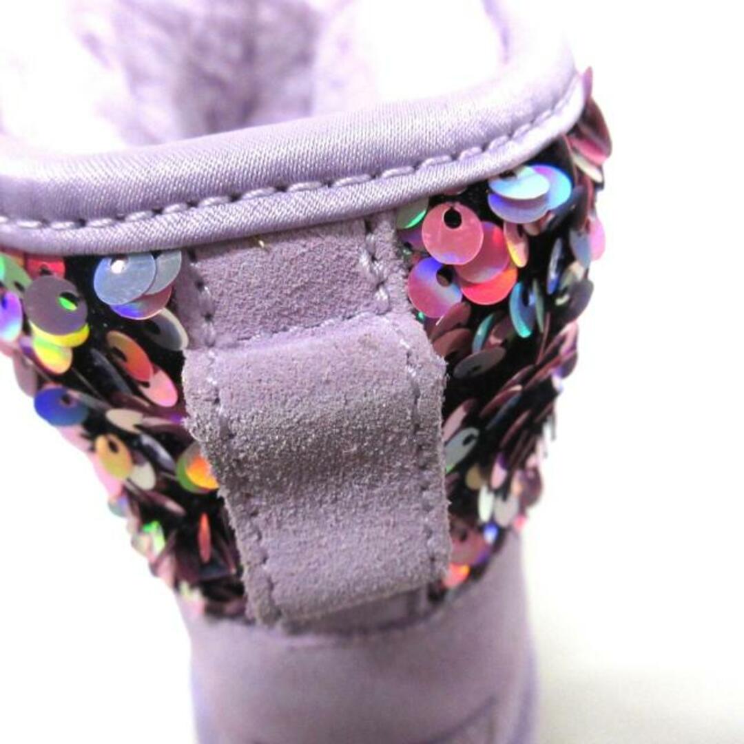 UGG(アグ)のUGG(アグ) ブーツ レディース美品  クラシック ミニ ステラ シークイン 1112515 ピンク×パープル スパンコール ムートン レディースの靴/シューズ(ブーツ)の商品写真