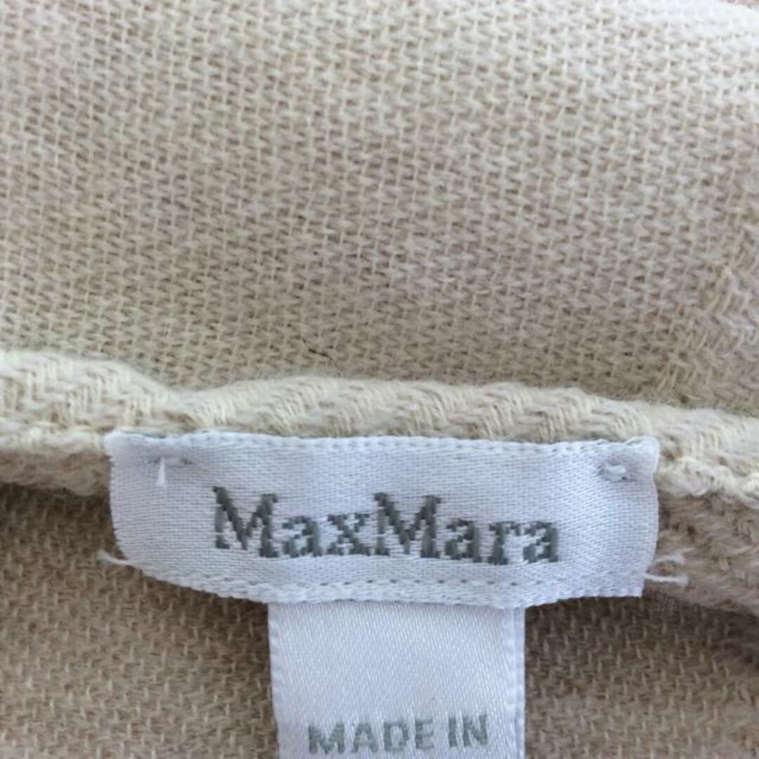 Max Mara(マックスマーラ)のMax Mara(マックスマーラ) ストール(ショール) - ベージュ×ライトブラウン ウール レディースのファッション小物(マフラー/ショール)の商品写真