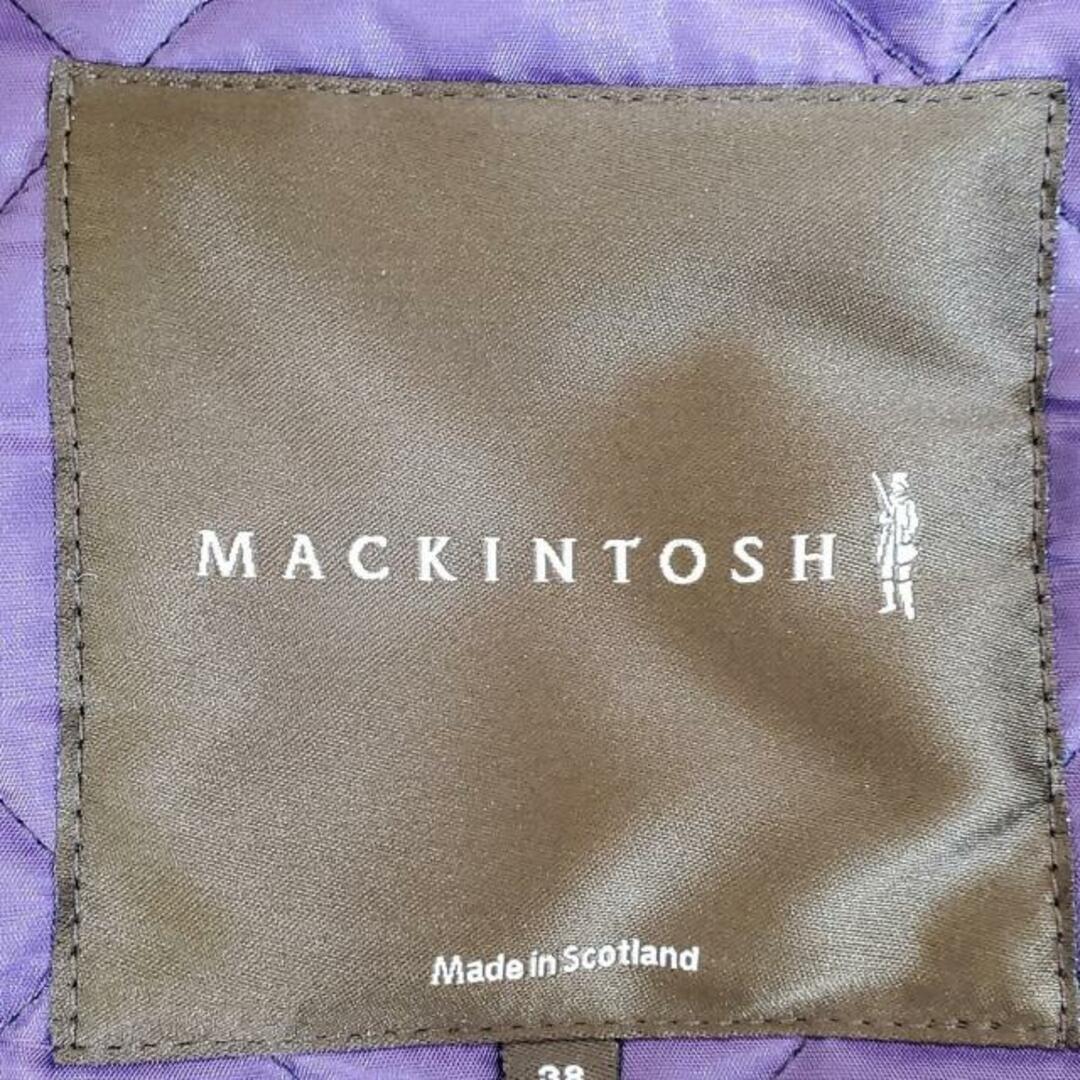 MACKINTOSH(マッキントッシュ)のMACKINTOSH(マッキントッシュ) ブルゾン サイズ38 M メンズ美品  - 黒 長袖/キルティング/秋/冬 メンズのジャケット/アウター(ブルゾン)の商品写真