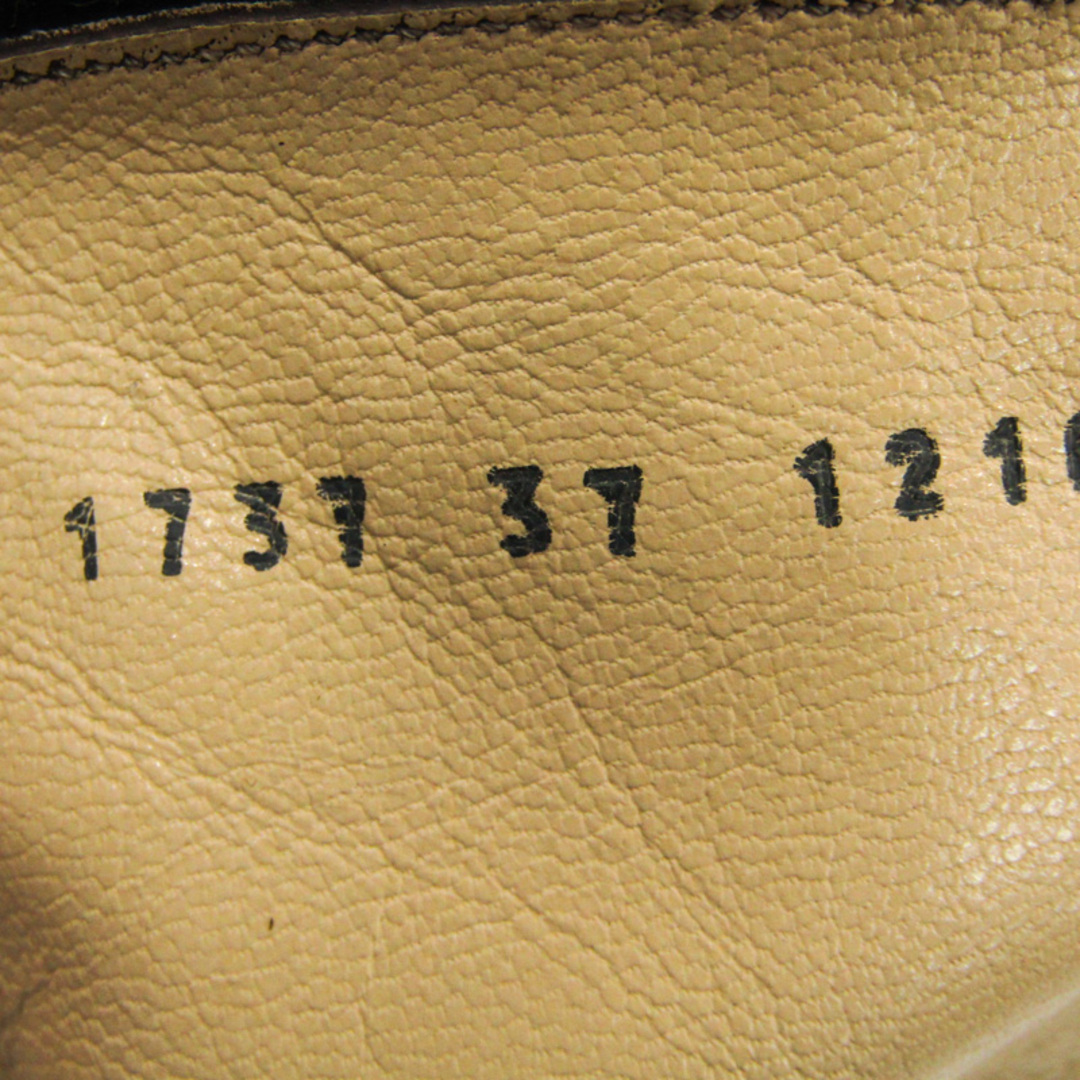 ポリーニ ショートブーツ 本革 レザー ブランド 靴 シューズ イタリア製 レディース 37サイズ ブラウン POLLINI レディースの靴/シューズ(ブーツ)の商品写真