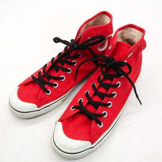 コンバース(CONVERSE)のコンバース スニーカー ハイカット オールスターHI 1401 靴 シューズ 赤 メンズ 26.5サイズ レッド CONVERSE(スニーカー)