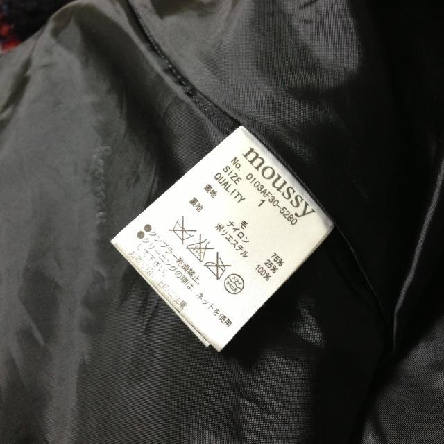 moussy(マウジー)のmoussy / コート レディースのジャケット/アウター(ピーコート)の商品写真