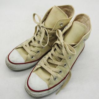 コンバース(CONVERSE)のコンバース スニーカー ハイカット オールスター 1706 靴 シューズ 白 レディース 23.5サイズ オフホワイト CONVERSE(スニーカー)