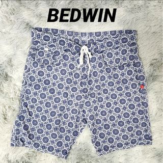 BEDWIN ベドウィン ロシアンペイズリー柄 総柄 ハーフパンツ ショートパン