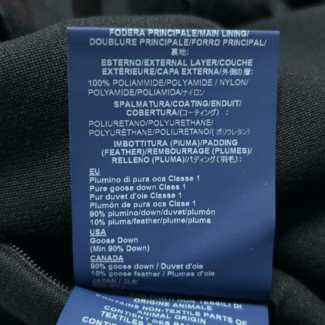 HERNO(ヘルノ)のHERNO(ヘルノ) ダウンコート サイズ44 L レディース - CA0246D 黒 長袖/ジップアップ/秋/冬 レディースのジャケット/アウター(ダウンコート)の商品写真