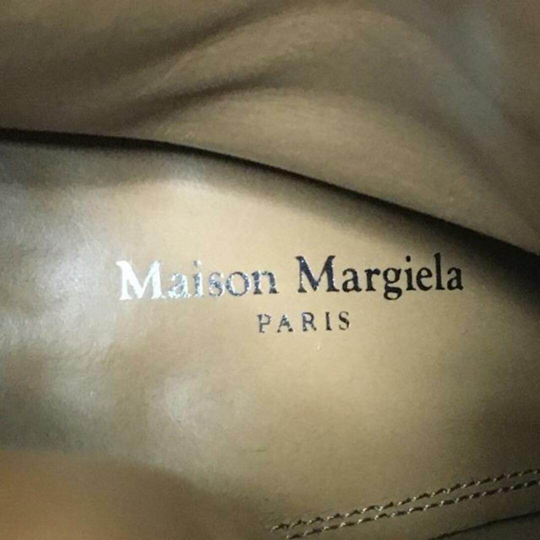 Maison Margiela(メゾンマルジェラ) ショートブーツ 36 レディース - 黒 タビ レザー レディースの靴/シューズ(ブーツ)の商品写真