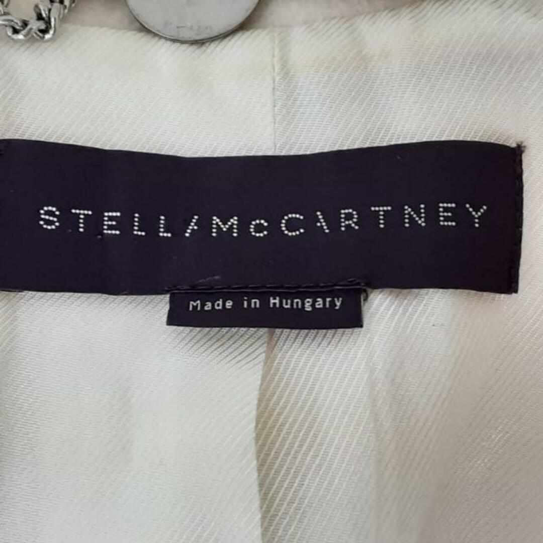 Stella McCartney(ステラマッカートニー)のstellamccartney(ステラマッカートニー) コート サイズ36 M レディース - アイボリー 長袖/冬 レディースのジャケット/アウター(その他)の商品写真