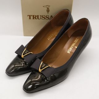 トラサルディ(Trussardi)のトラサルディ パンプス ブランド 靴 シューズ 日本製 レディース 24サイズ グレー TRUSSARDI(ハイヒール/パンプス)