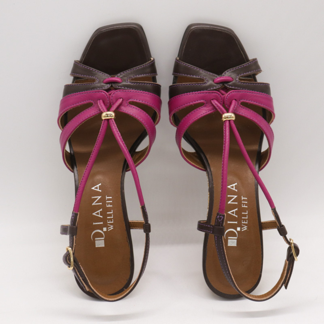 DIANA(ダイアナ)のダイアナ サンダル ストラップ ブランド 靴 シューズ 日本製 レディース 23.5サイズ パープル DIANA レディースの靴/シューズ(サンダル)の商品写真