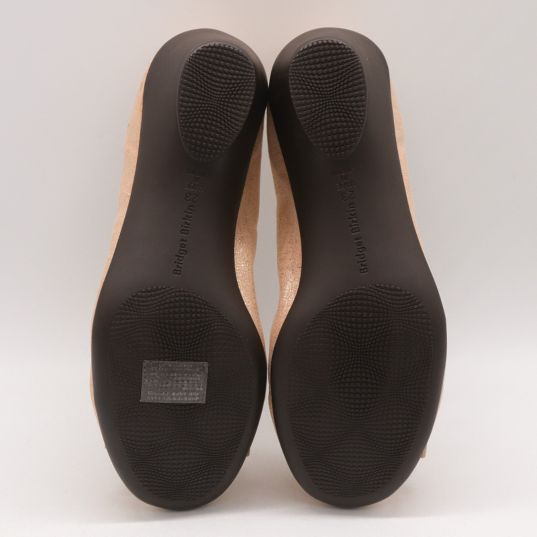 ブリジットバーキン パンプス バレエシューズ ブランド 靴 シューズ 日本製 レディース 23サイズ ベージュ Bridget Birkin レディースの靴/シューズ(ハイヒール/パンプス)の商品写真
