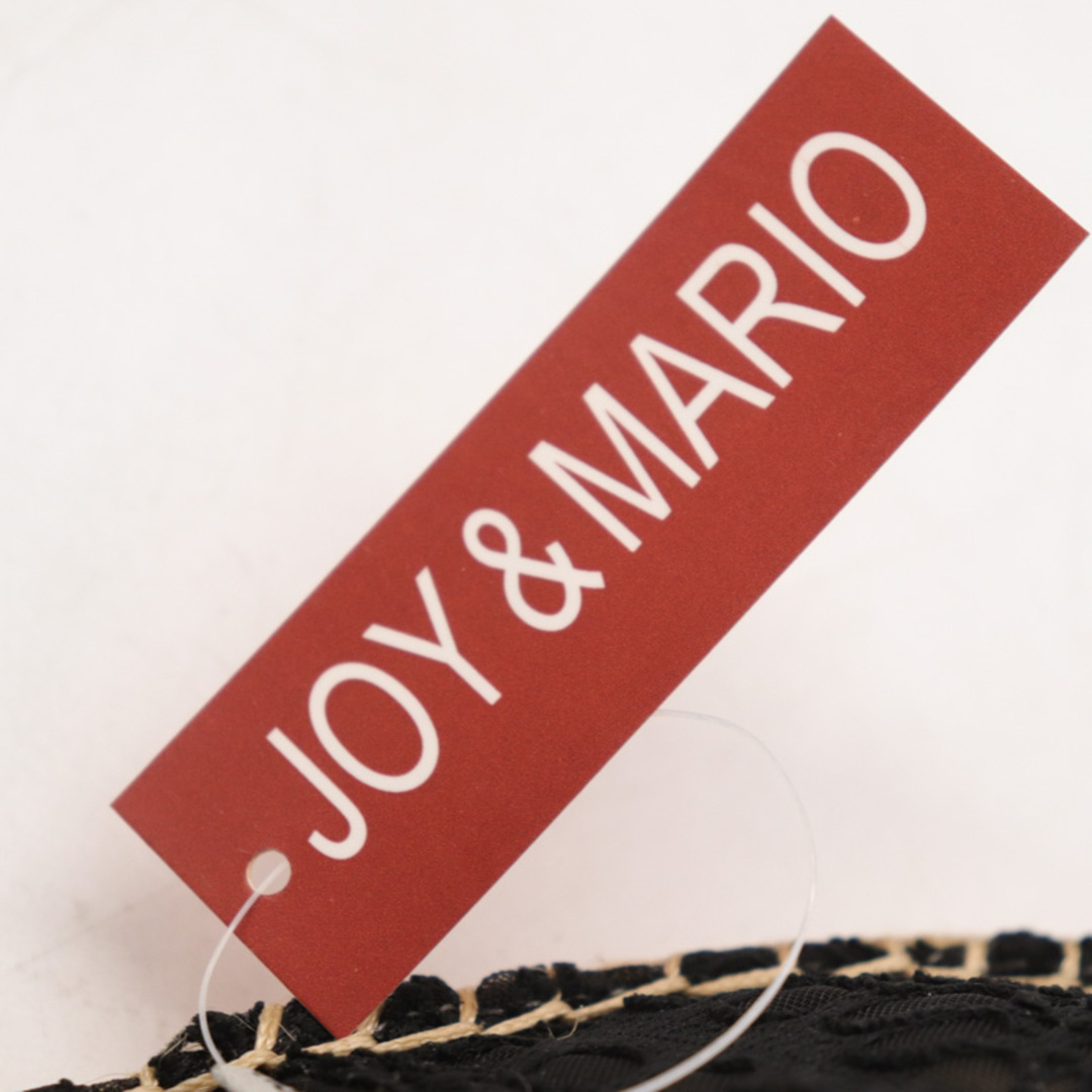 ジョイアンドマリオ スリッポン エスパドリーユ 未使用 ブランド 靴 シューズ 黒 レディース 7サイズ ブラック JOY&MARIO レディースの靴/シューズ(スリッポン/モカシン)の商品写真