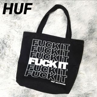 HUF Worldwide ハフ FUCK IT トートバッグ 黒ブラック