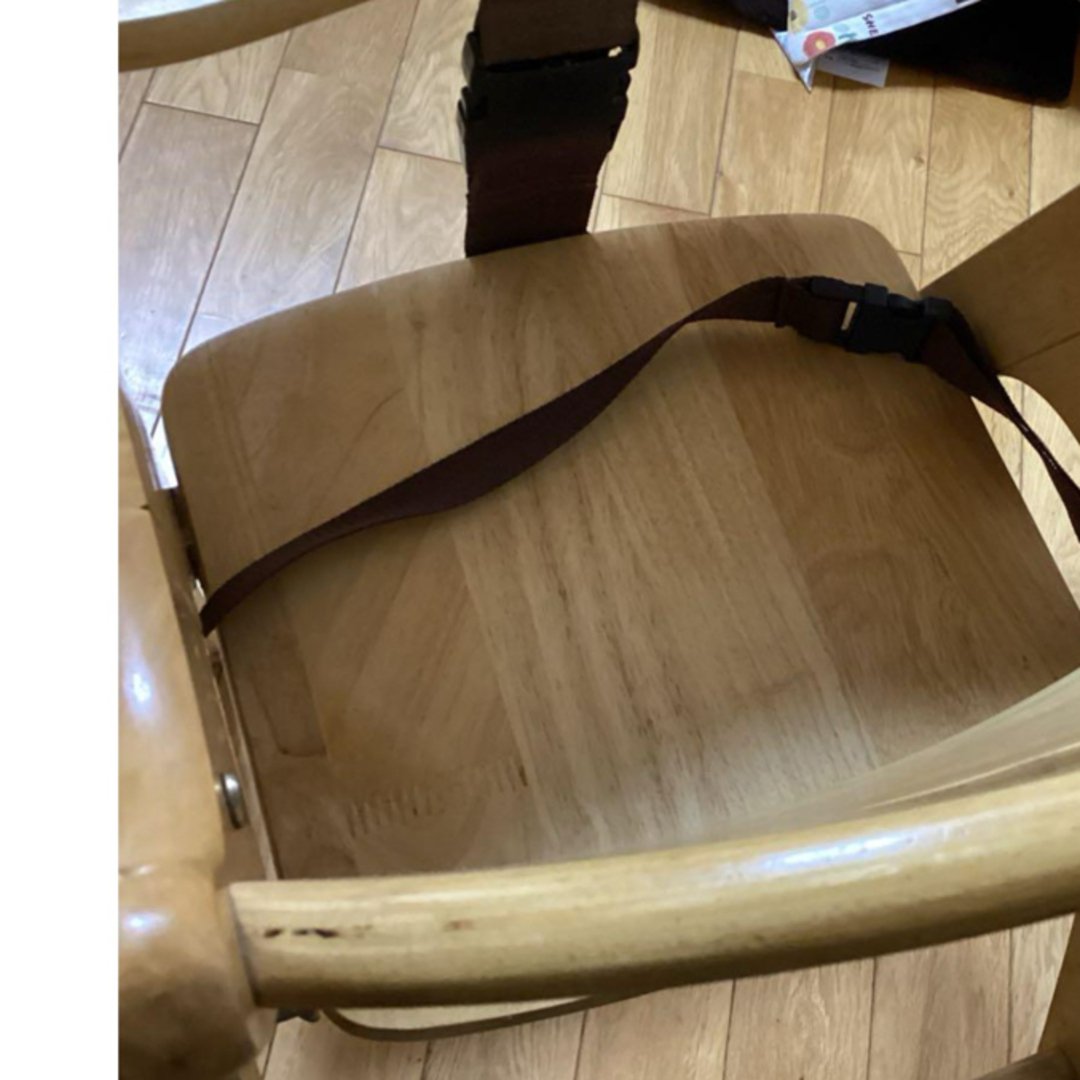 KATOJI カトージ　木製ハイチェア インテリア/住まい/日用品の椅子/チェア(ダイニングチェア)の商品写真