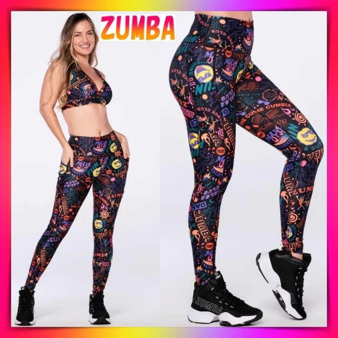 レギンス ZUMBA  レディースのレッグウェア(レギンス/スパッツ)の商品写真