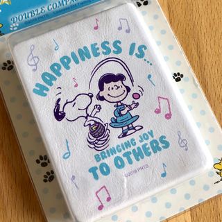 スヌーピー(SNOOPY)の【未使用】スヌーピー コンパクトダブルミラー 折りたたみ 手鏡 拡大鏡 折り畳み(ミラー)